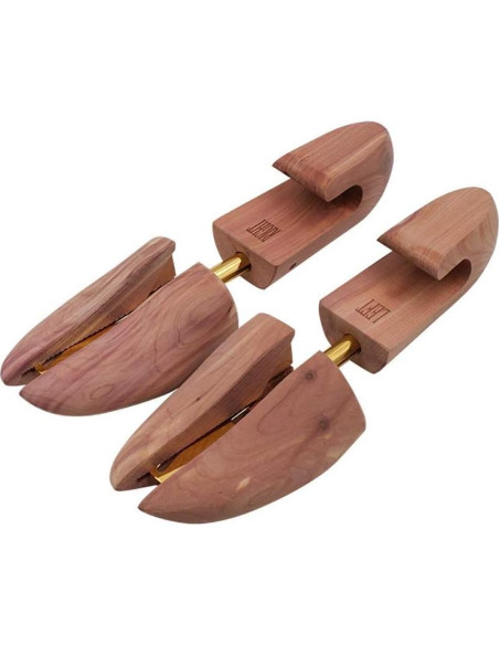 Árboles para zapatos de cedro rojo para hombre 2PKS
