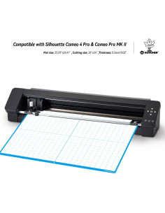 Alfombrillas de Corte Hohohen 24x24 cm para Silhouette Cameo Pro 2