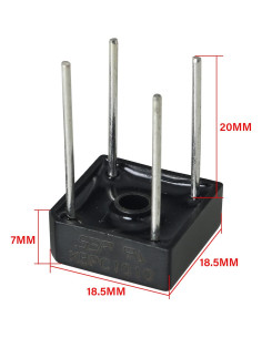 Diodo Rectificador de Puente FMHXG 10A 1000V 6PCS 2