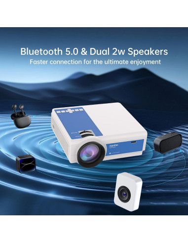 Proyector Staratlas 1080P Mini Portátil Wifi Bluetooth 1.57kg