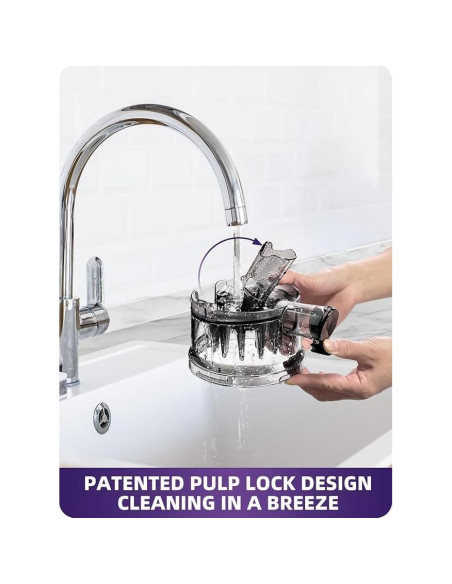 Exprimidor ACOQOOS TM-680SJ 300W 1.8L Automático Negro