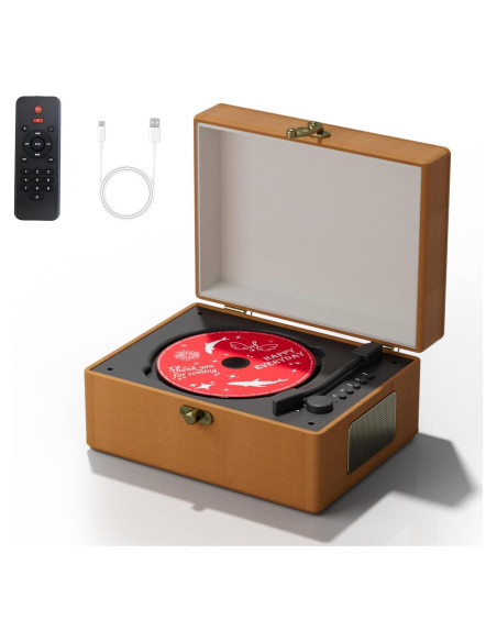 Reproductor de CD Bluetooth Yintiny TMB8 con altavoces 1.06 kg