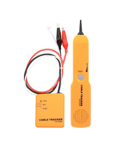 Localizador de Cable ANPTAIKE Amarillo con Sonda Probadora