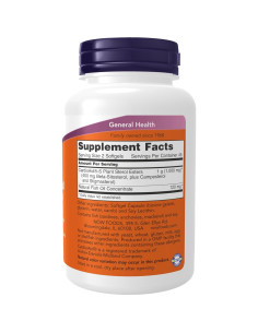 NOW Foods Beta-Sitosterol 90 Gelatinas Blandas con Aceite de Pescado 2