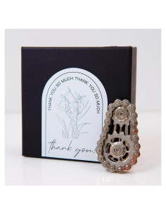 Juguete Antiestrés Hziacyzt Engranaje de Metal 10x3.5cm