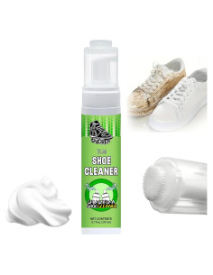 Kit Limpiador de Zapatos Genérico 240ml con Cepillo - Espuma Sin Agua