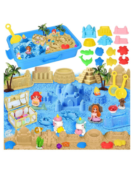 Conjunto de Caja Sensorial Unicornio y Sirena Y-FABKKI 0.99 kg