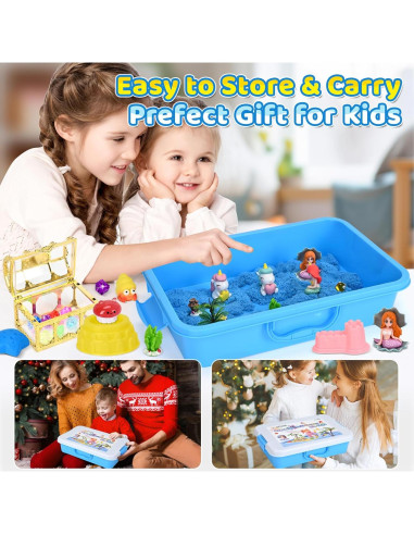 Conjunto de Caja Sensorial Unicornio y Sirena Y-FABKKI 0.99 kg