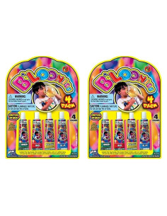 JA-RU B'loonies Globos de Plástico 2 Paquetes 8 Tubos