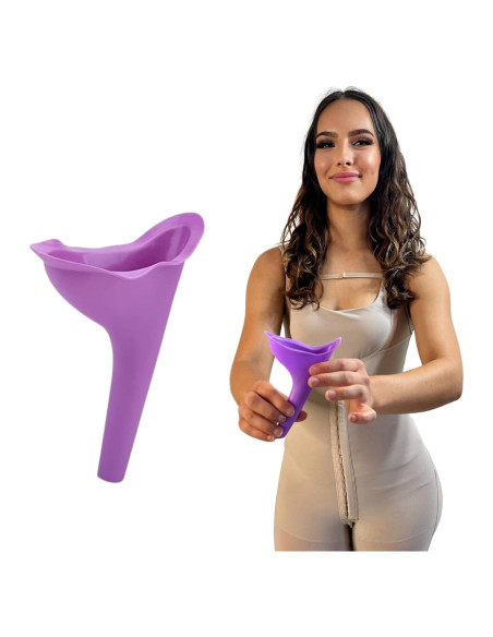 Orinal de Viaje Femenino Genérico a Prueba de Derrames 12.7cm