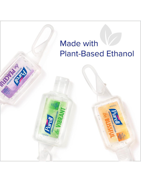 Gel desinfectante de manos Purell Advanced 1 oz con aceites esenciales - Paquete de 8