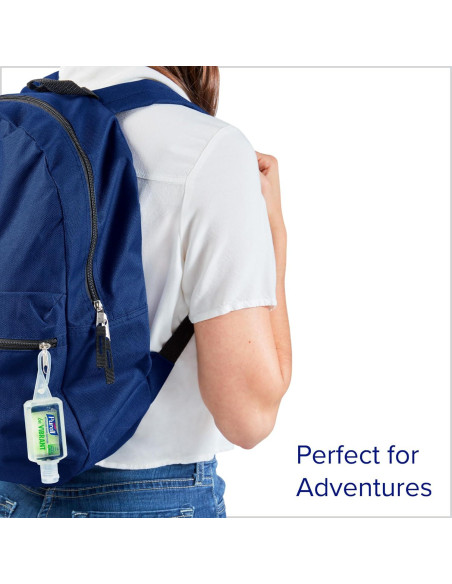 Gel desinfectante de manos Purell Advanced 1 oz con aceites esenciales - Paquete de 8