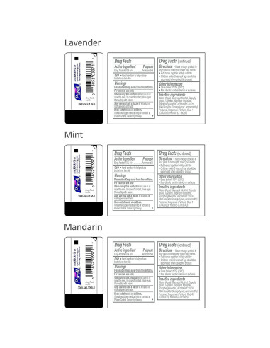Gel desinfectante de manos Purell Advanced 1 oz con aceites esenciales - Paquete de 8
