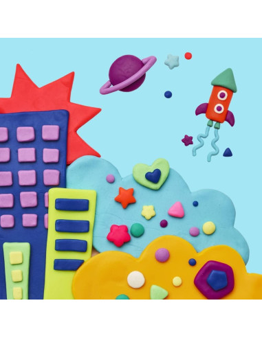 Play-Doh Paquete Mega de 36 Latas de 3 Onzas Multicolor