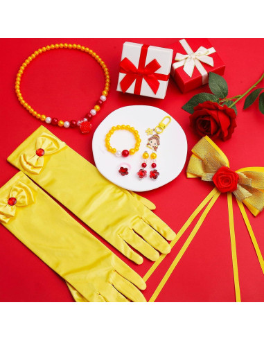 Conjunto de Accesorios de Princesa para Niñas - Belle