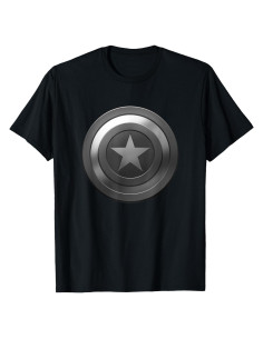 Camiseta Clásica Retro Capitán América Marvel 22MVCR00525A