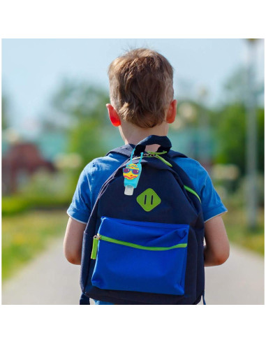 Paquete de 8 Gel Antibacterial Kinia Niños Portátil 30 ml