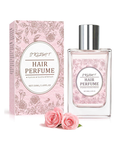 Perfume para Cabello 50ml - Aceite de Ricino y Rosa - Nutritivo