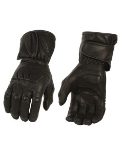 Guantes de Motocicleta Milwaukee Leather SH813 4X Grande Negro