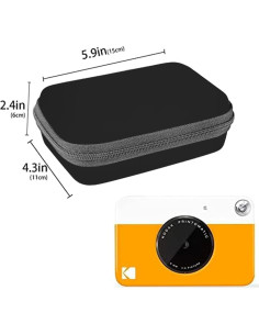 Funda de cámara Leayjeen para Kodak y Canon - Negro 2