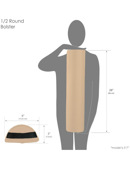 Cojín de Masaje Medio Redondo EarthLite - Alivio Espalda