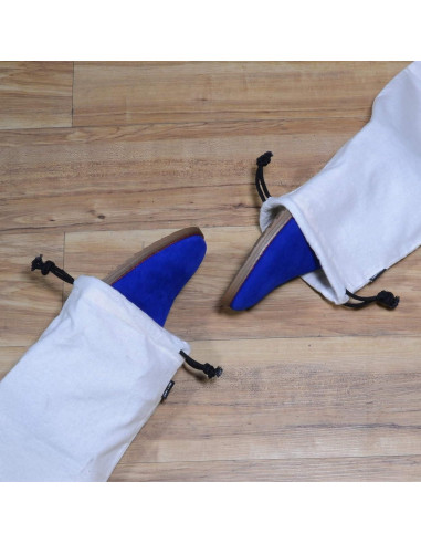 Bolsas de Tela ZENPAC para Zapatos Beige - Pack de 4