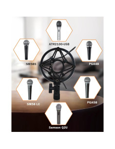 Soporte de Choque para Micrófono Boseen - Compatible con 28-32mm 2