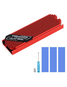 Enfriador M.2 2280 ASTARON con Disipadores y Almohadillas