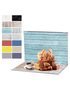 Kit de Tablero de Fondo Fotográfico SHDASMIL 14 Patrones 40.6x29.2 cm