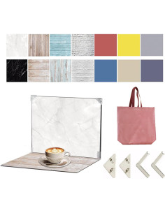 Kit de Tablero de Fondo Fotográfico SHDASMIL 14 Patrones 40.6x29.2 cm 2