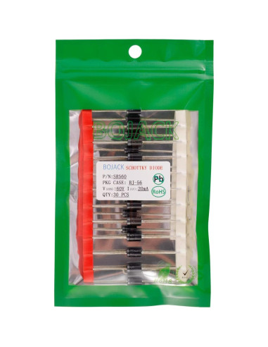 Diodos Rectificadores Schottky BOJACK SR560 5A 60V Paquete 30