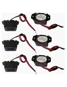 Zumbadores Electrónicos 12V GDQLCNXB - 6 Pcs 400Hz