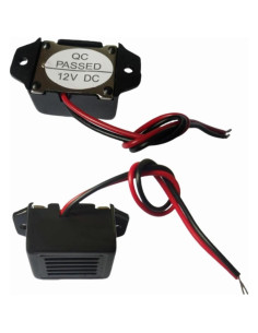 Zumbadores Electrónicos 12V GDQLCNXB - 6 Pcs 400Hz 2