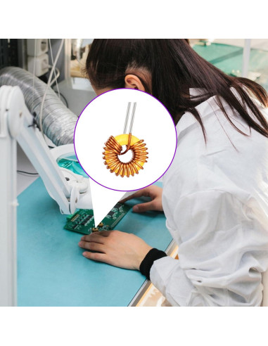 Kit de 30 Inductores Toroidales Swpeet 10UH-220UH para DIY