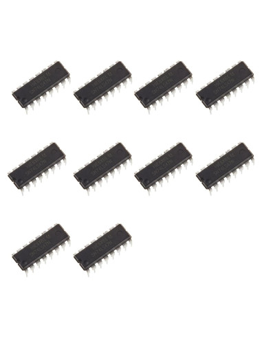 10 Piezas Decodificador BCD a 7 Segmentos SN74LS47N 16 Pines