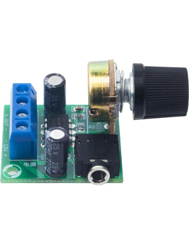 Amplificador de Potencia Mini Acxico LM386 10W 3-12V 2 Pcs