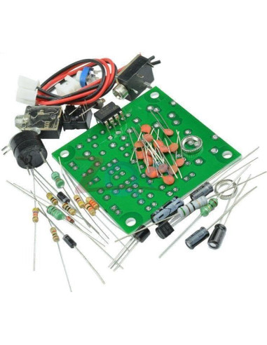 Transceptor QRP Pixie 12V 0.2W 40M CW Kit DIY 7.023-7.026MHz