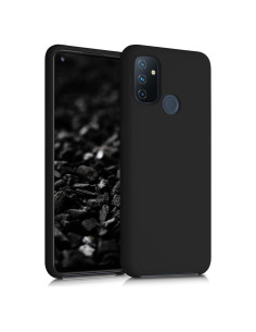 Funda de Silicona TPU kwmobile para OnePlus Nord N100 - Negro