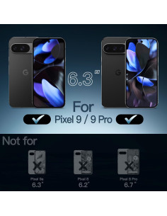 Funda JETech para Google Pixel 9/9 Pro 2024, Antigolpes y Transparente 2