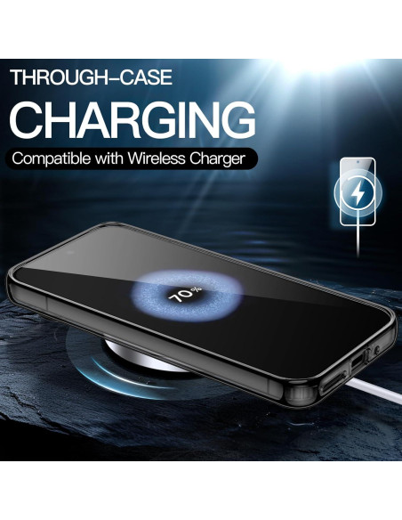 Funda JETech para Google Pixel 9/9 Pro 2024, Antigolpes y Transparente