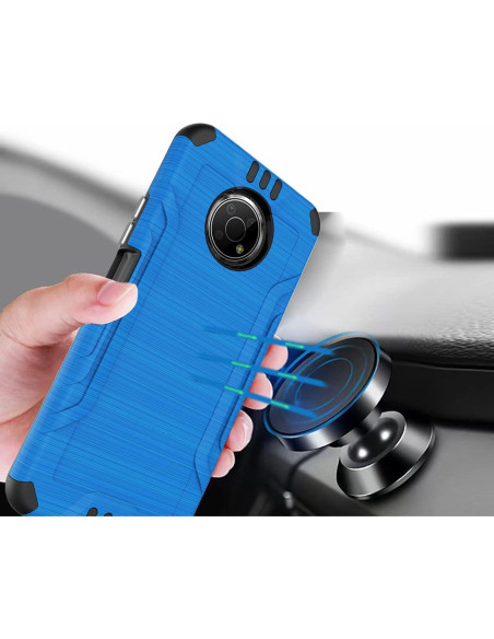 Funda HRWireless para Nokia G300 5G 6.5" Azul Minimalista Funda HRWireless para Nokia G300 5G 6.5" Azul Minimalista