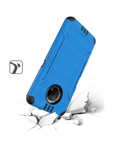 Funda HRWireless para Nokia G300 5G 6.5" Azul Minimalista