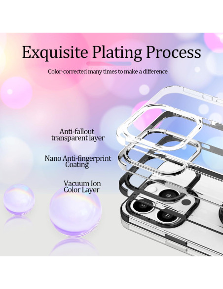 Funda Protectora Sony Xperia 1 V Wousunly Negra con Soporte Funda Protectora Sony Xperia 1 V Wousunly Negra con Soporte