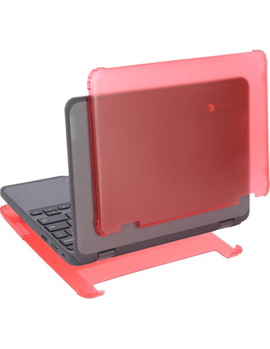 Funda Dura iPearl Rosa para Lenovo 500e Chromebook 11.6"