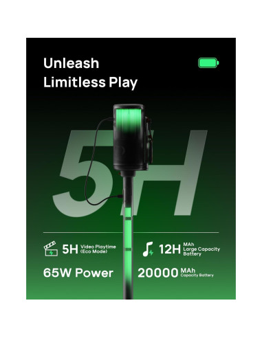 Proyector Láser XGIMI MoGo 4 - 550 Lúmenes, Google TV, 5h Batería