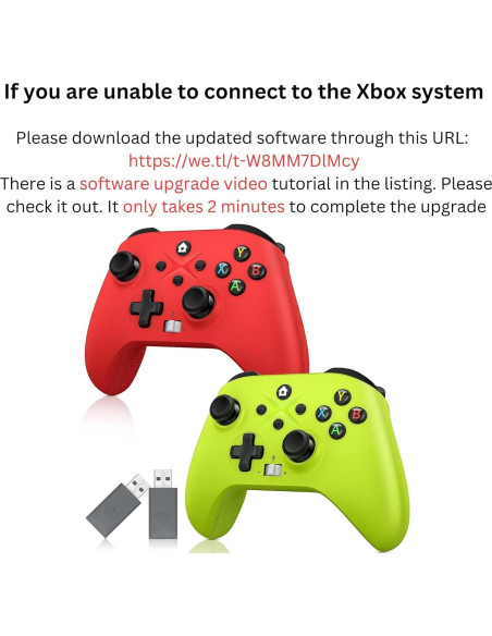 Controlador Inalámbrico Gamrombo 2Pack para Xbox y PC Controlador Inalámbrico Gamrombo 2Pack para Xbox y PC