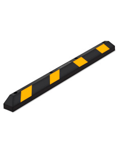 Bordillo de Goma Guardian 1.83m para Estacionamiento - Alta Visibilidad