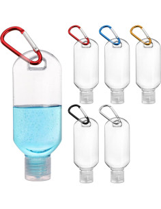 Kingrol 50 Botellas de Plástico Rellenables 60 ml para Viaje 2