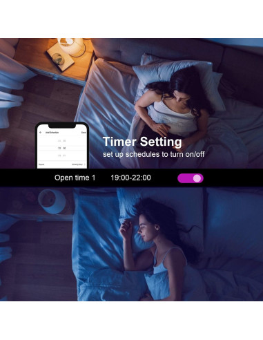 Bombilla Inteligente Boxlood RGB 7W E26 Paquete de 6