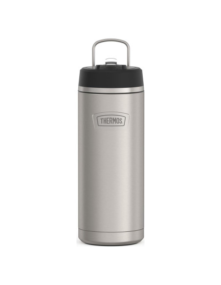 Botella de Agua THERMOS 0.95L Acero Inoxidable Mate con Popote